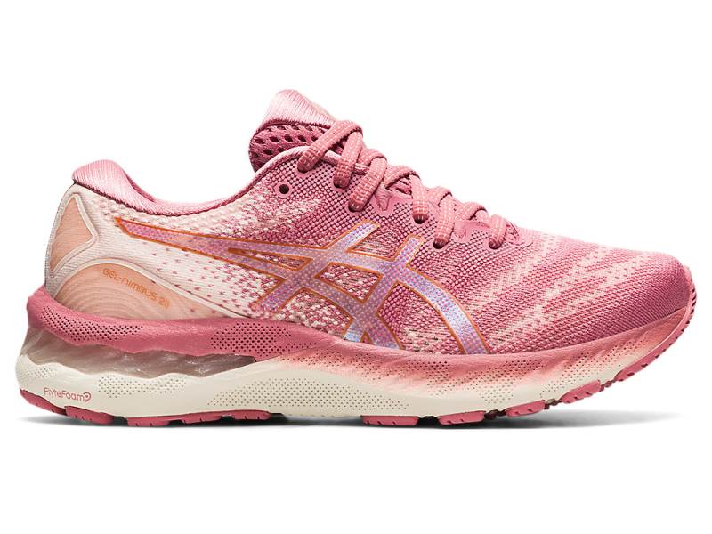 Sapatilhas Running Asics GEL-NIMBUS 23 Mulher Rosa, 0639A985.709